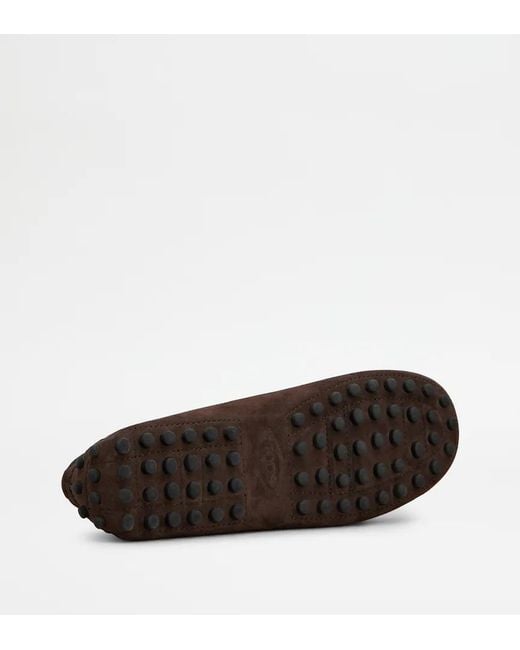 Tod's Brown Gommino Loafers
