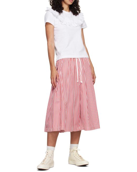 COMME DES GARÇONS PLAY White Comme Des Garçons Play X Convers Chuck 70 Og Single Heart High-Top Skate Shoes
