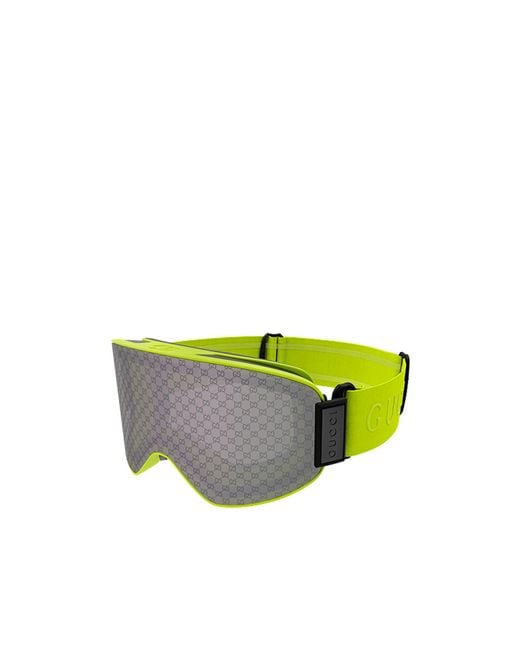 Gucci Gray Eyewear Oversize Frame Sunglasses