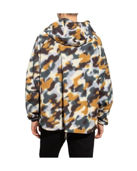 KENZO White Hooded Casual Jacket for men