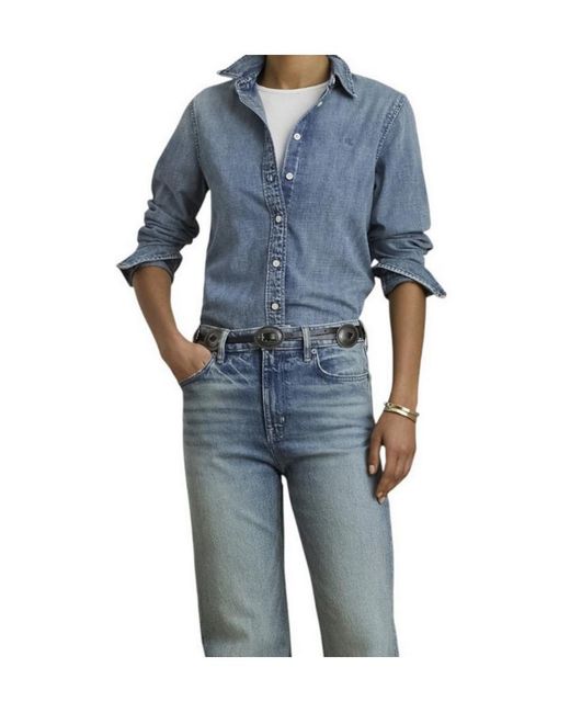 Ralph Lauren Blue Buttoned Shirt