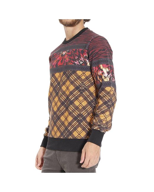 Just Cavalli Red Logo Pullover for men