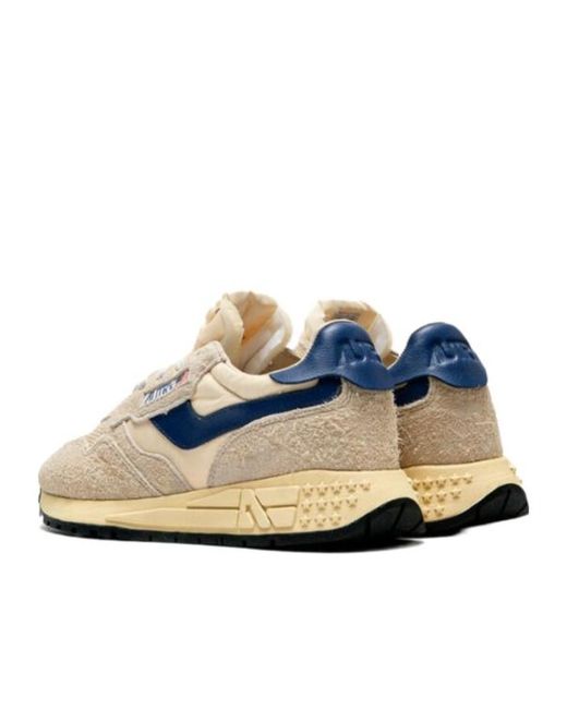 Autry White Reelwind Low-Top Sneakers