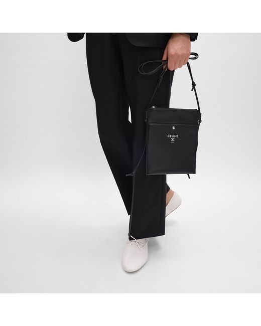 Céline Black Sharp Pouch Take Away for men