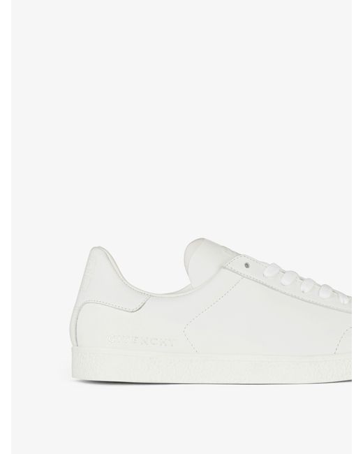 Givenchy White Town Low-Top Sneakers