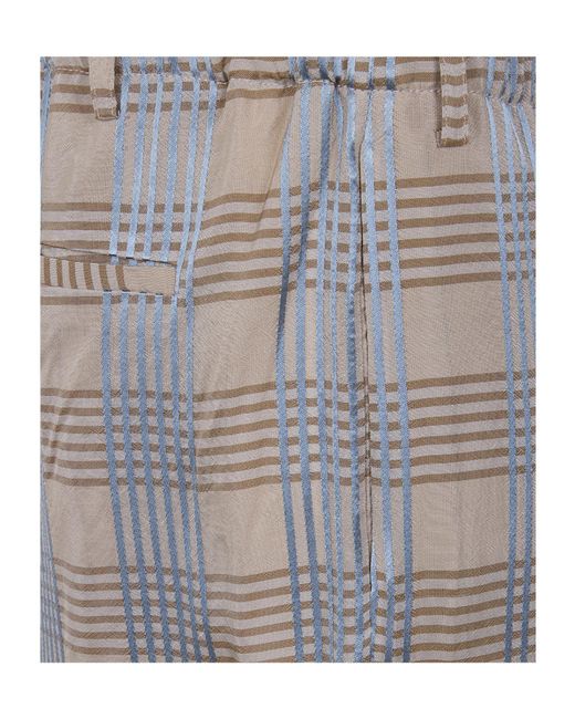 Uma Wang Gray Drawstring Casual Pants for men