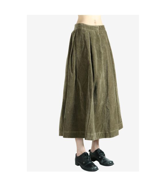 Uma Wang Green Gomes Skirt
