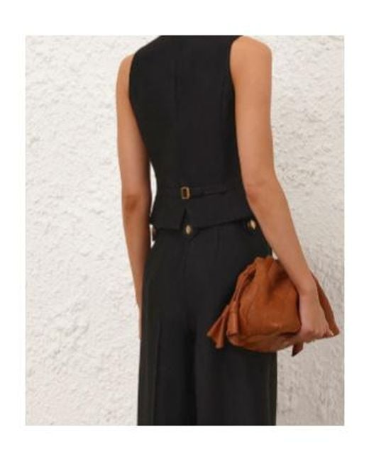 Zimmermann Black Valiant Waistcoat
