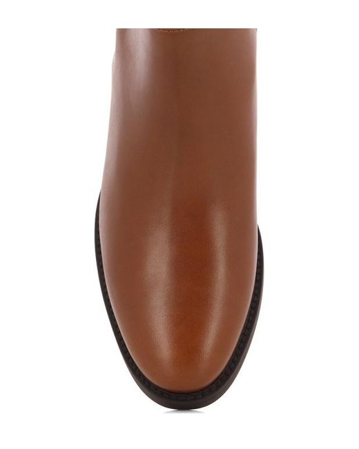 Burberry Brown Logo Short Boots