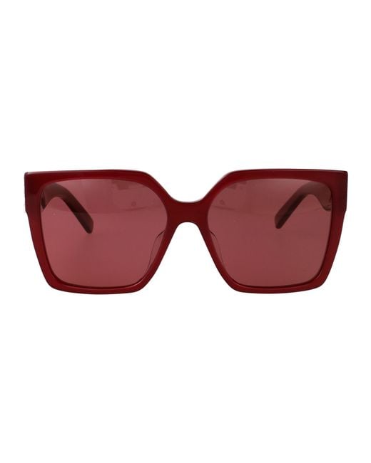 Givenchy Red Eyewear Square-Frame Sunglasses for men