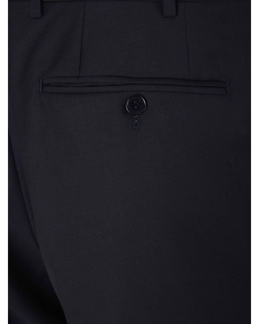 Canali Black Logo Suit for men