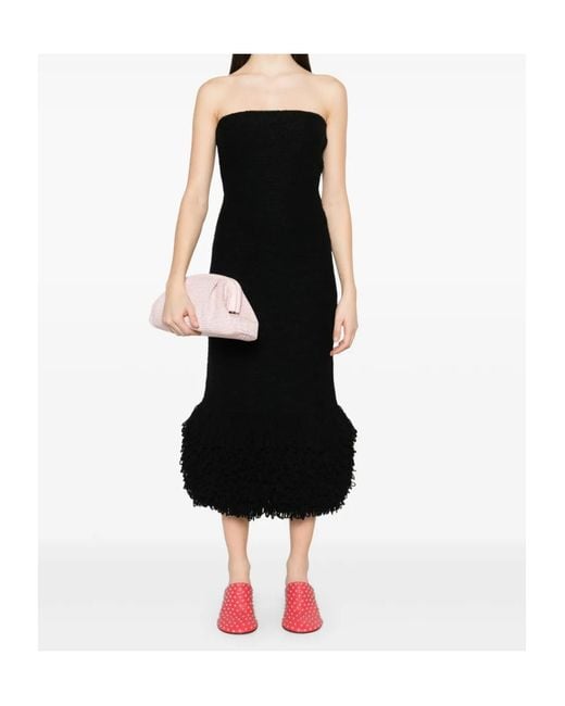 Gabriela Hearst Black Corus Midi Dress