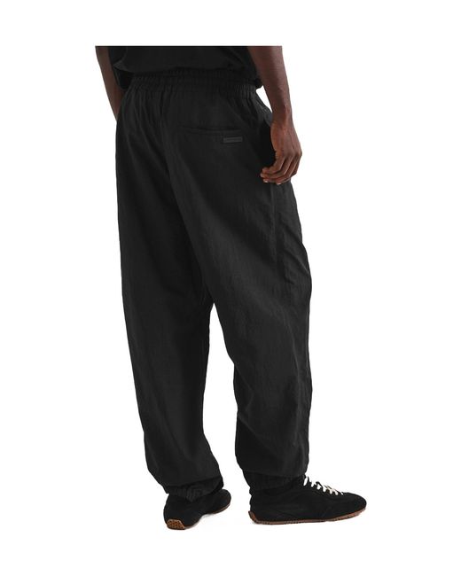 Fear Of God Black Comfortable And Slim-Fit Sports Pants for men
