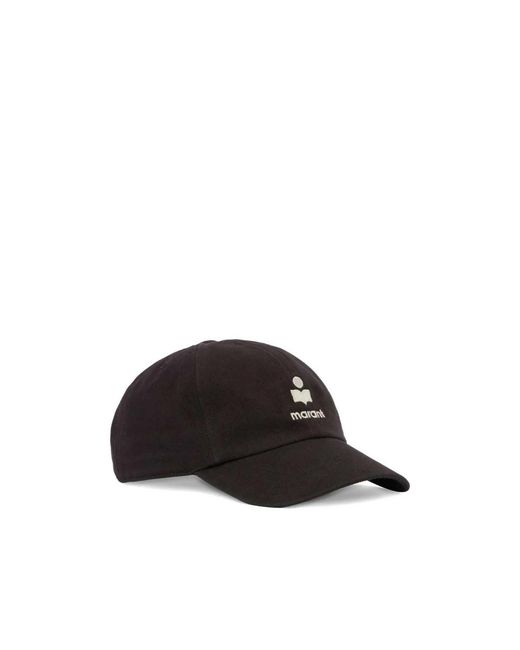 Isabel Marant Black Tomas Baseball Cap