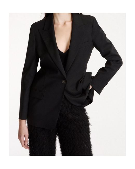 Marella Black Single-Breasted Blazer