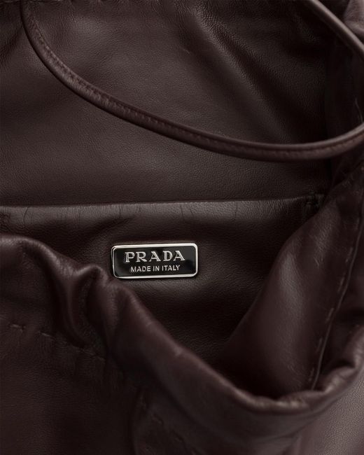 Prada Black Wish Nappa Leather Pouch