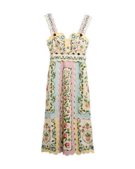 Barbour Metallic Long Dress
