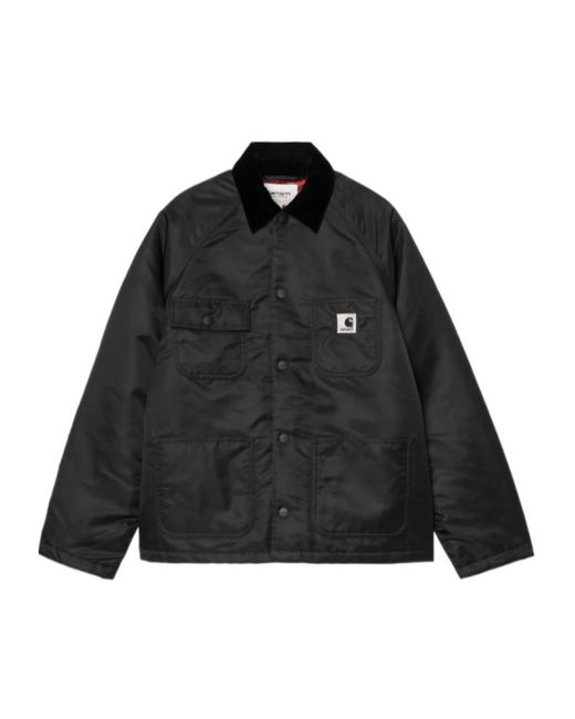Carhartt Black W' Alumni Chore Coat