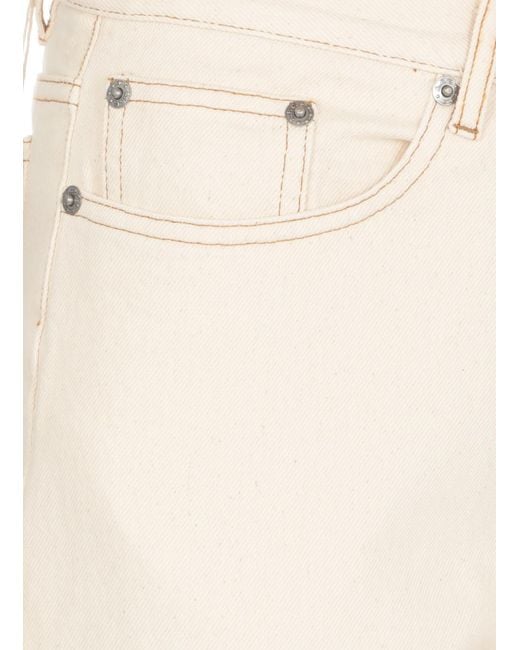 A.P.C. Natural Straight Leg Jeans