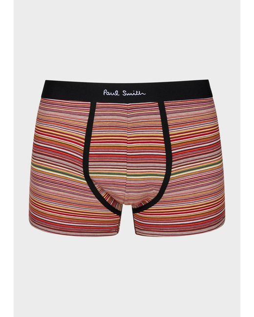 Paul Smith Blue Mixed-Pattern Seven Pack Boxer Briefs for men