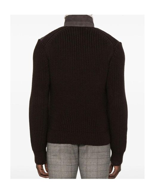 Mackage Brown Lapel Jacket for men