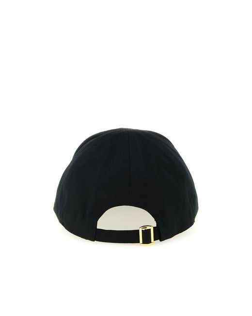 Pinko Black Break Dance Curved Peak Cap