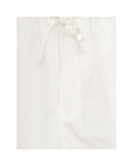 Baserange White Drawstring Shorts