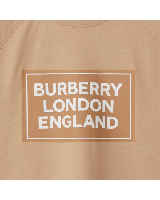 Burberry Natural Item O-Neck Short-Sleeved T-Shirt