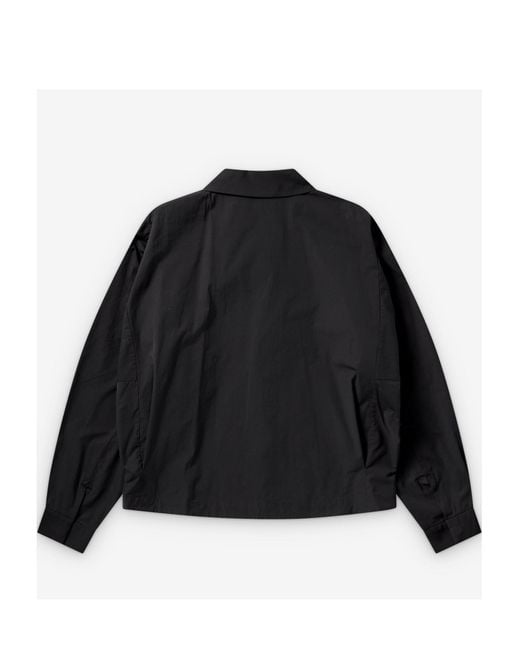 Kiko Kostadinov Black Pointed Collar Casual Jacket for men