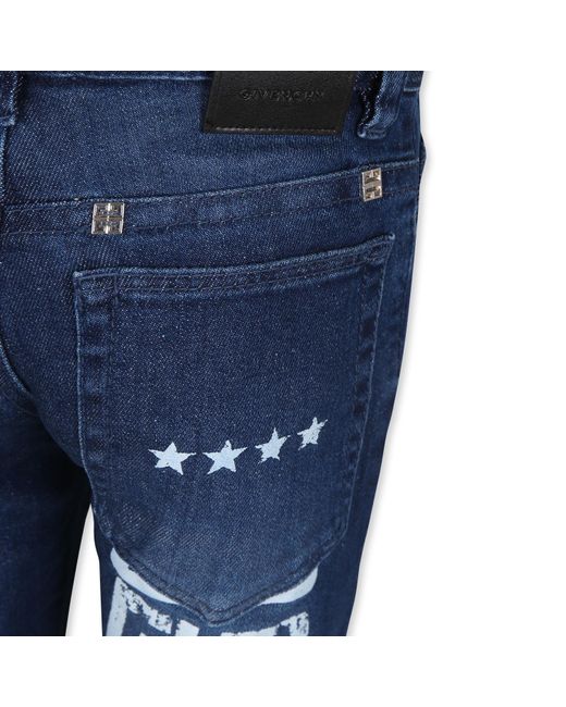 Givenchy Blue Belt-Loop Jeans
