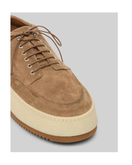 Marsèll Natural Round Toe Derby Shoes for men