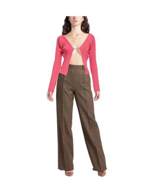 Jacquemus Solid-Colored Knit Cardigan