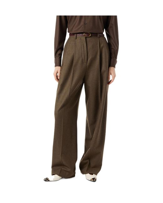 Loro Piana Brown Kurt Trousers