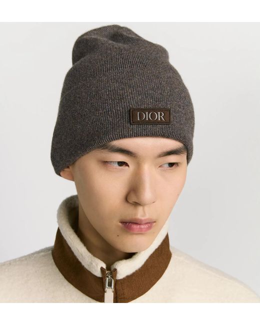 Dior Gray Icons Beanie for men