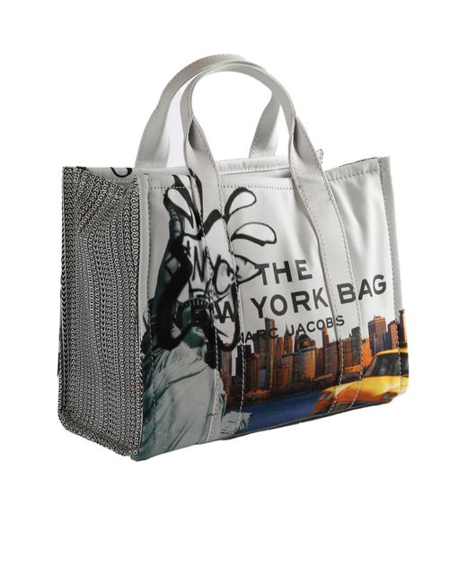 Marc Jacobs Blue Printed Handbag