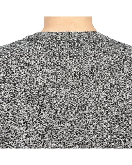 Theory Gray Crew Neck Pullover Jumper for men