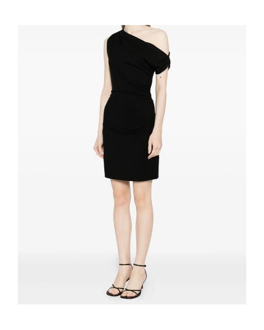 Reformation Black Belle Dress