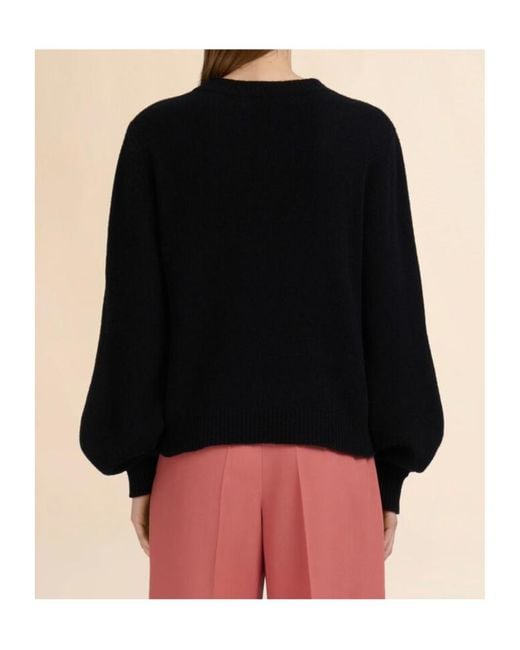 Marni Black Logo Patch Knit Sweater