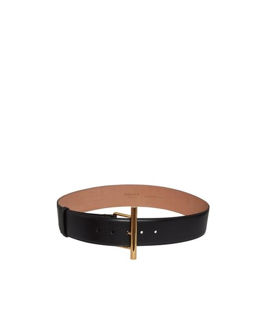 McQueen White Signature Buckle Belt