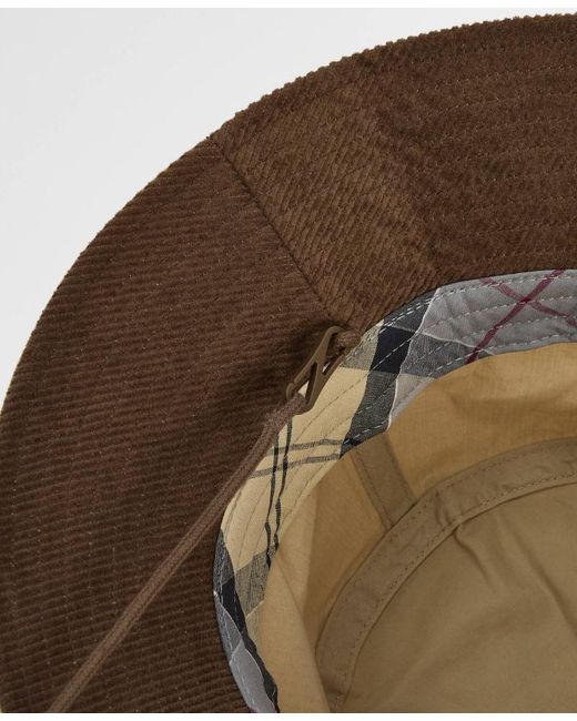 Barbour Natural Asker Showerproof Bucket Hat