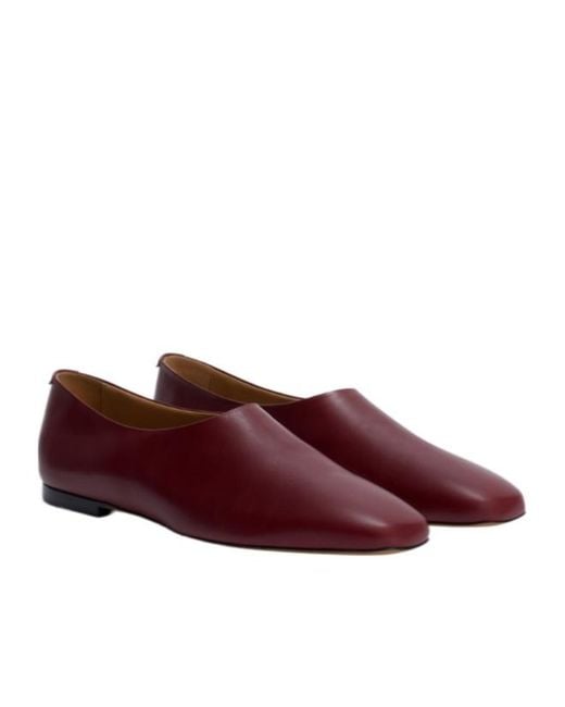 Jil Sander Red Prince Ballerina