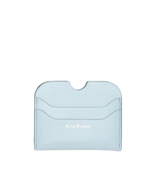 Acne Blue Five-Pocket Card Holder