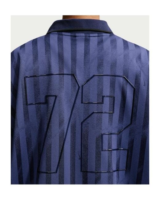 Nike Blue Runway Striped T-Shirt