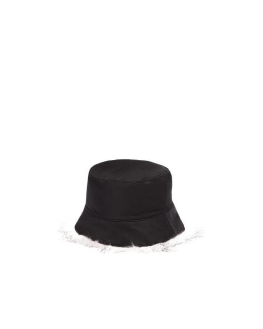Prada Black Re-Nylon Bucket Hat