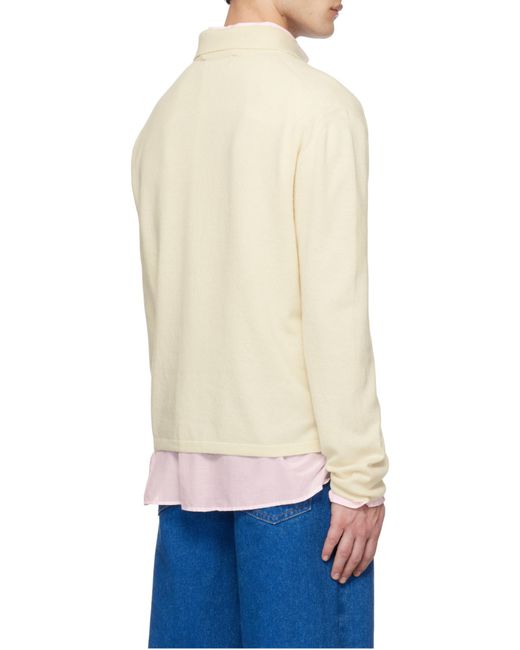 Marni Orange Tone-On-Tone Knitted Jumper for men