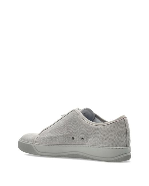 Lanvin Gray Dbb1 Zip Sneakers for men