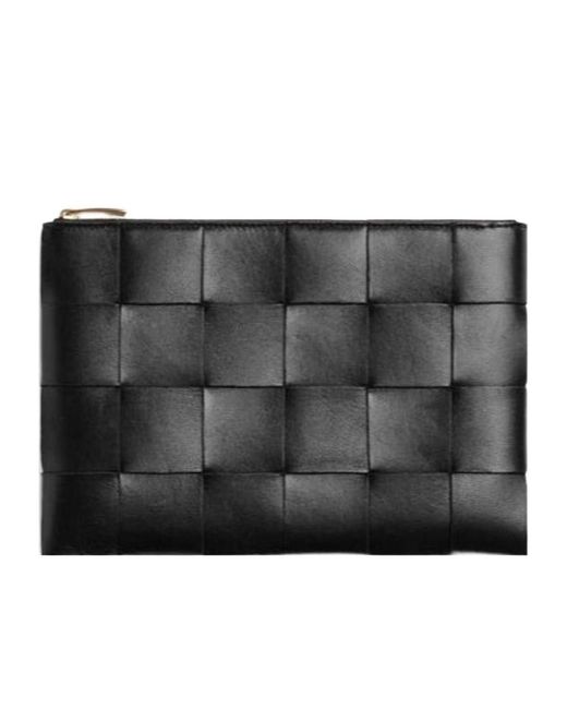 Bottega Veneta Black Small Pouch