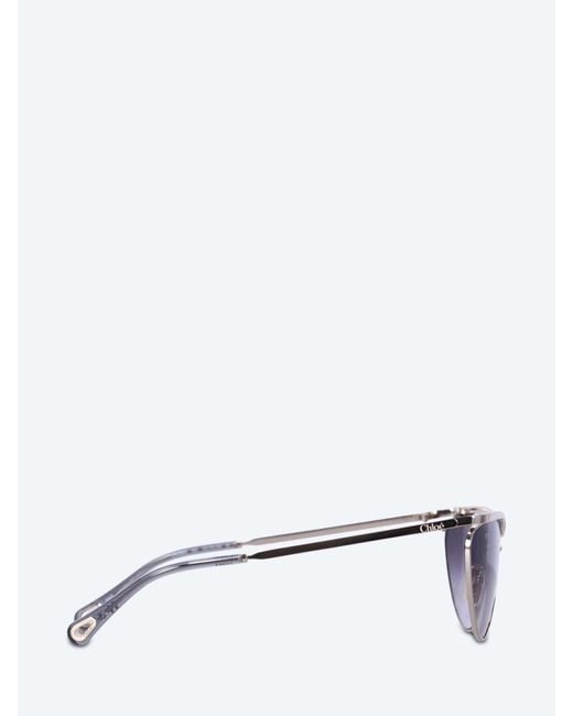 Chloé Purple Full Frame Sunglasses