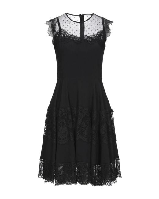 Dolce & Gabbana Black Solid Color Sleeveless Dress