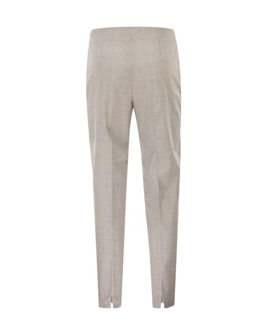 Pt Pantaloni Gray Pt Torino Gioia High-Waist Skinny Pants